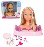 VEDES Großhandel GmbH - Ware Amia Schmink-und Frisierkopf mit Zubehör, 27 cm