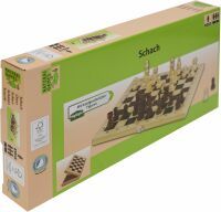 VEDES Großhandel GmbH - Ware Natural Games Schachkassette hell, 29x29cm