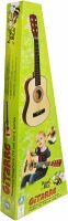 VEDES Großhandel GmbH - Ware Boogie Bee Holzgitarre mit 6 Saiten, 75 cm