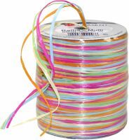 C.E. Pattberg GmbH & Co. KG Raffia multicolour pastell, 50 m-Rolle