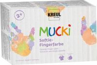 C. KREUL MUCKI Softie-Fingerfarbe 6er Set 150 ml