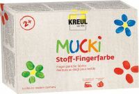 C. KREUL MUCKI Stoff-Fingerfarbe 6er Set 150 ml