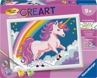 Ravensburger CreArt - Malen nach Zahlen 23996 - Pinkes Einhorn - ab 9 Jahren