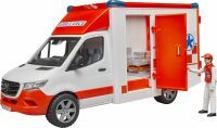 Bruder MB Sprinter Ambulanz+Fahrer+L/S| 02676