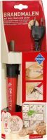 PEBARO Brandmalkolben mit 9 Aufsätzen Euro Stecker 230V/30W