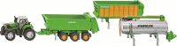 SIKU 1848 DEUTZ-FAHR mit Joskin Anhängerset