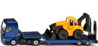 SIKU 1761 MAN Lkw mit Baggerlader