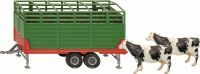SIKU Livestock trailer - Truck/Trailer model - Green,Red - 1:32 - 290 mm - 84 mm - 131 mm