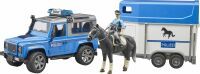 Bruder Land Rover Defender Polizeifahrze| 02588