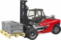 Bruder Linde HT160 Stapler mit Palette| 02513
