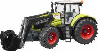 Bruder Claas Axion 950 with Frontloader - Black,Green - Front loader model - Plastic - 1:16 - Claas Axion 950 - Not for children under 36 months
