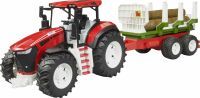 bruder ROADMAX Traktor mit Rückeanhänger