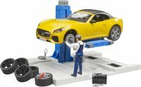 bruder 62112 bworld PKW Service Center + BRUDER Roadster