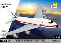COBI BOEING 747 FIRST FLIGHT 1969 Scale 1:144