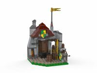 Dark Side Bricks GmbH Kiddicraft KC1505 Ritter Außenposten