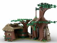 Dark Side Bricks GmbH Kiddicraft KC1506 Waldläuferhütte