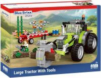 BB Services GmbH BlueBrixx - Großer Traktor mit Werkzeugen