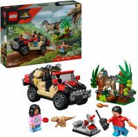 LEGO® Jurassic World 76972 Raptor: Verfolgungsjagd mit dem Geländewagen