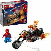LEGO® Marvel Super Heroes 76335 Spider-Man vs. Ghost Rider auf seinem Motorrad