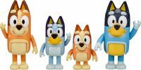 Moose Toys mooseToys BLUEY Figuren 4er pack - Familie