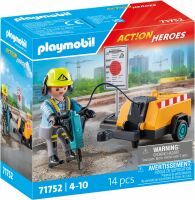 PLAYMOBIL 71752 Bauarbeiter mit Meißel