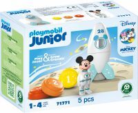 PLAYMOBIL 71771 JUNIOR & Disney: Micky Maus' Raketen- & Weltraum-Abenteuer