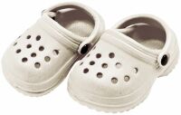 Heless Puppen-Clogs, beige groß, Gr. 38-45 cm
