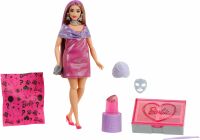 Mattel Barbie Party Unboxed Puppe und Accessoires, Glam Party Serie