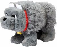 Mattel Minecraft Dennis the Wolf Deluxe Feature Plush