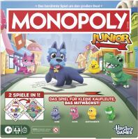Hasbro European Trading B.V. Monopoly Junior Square 2 In 1