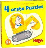 HABA 4 erste Puzzles  Baustelle