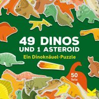 Laurence King Verlag GmbH 49 Dinos und 1 Asteroid. Ein Dino-Knäuelpuzzle
