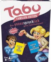 Hasbro Tabu Familien-Edition, Brettspiel Ab 8 Jahren