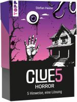 frechverlag GmbH CLUE5 #Horror. 5 Hinweise, nur eine Lösung. Das Trend-Quiz für deine Tasche