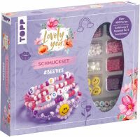 frechverlag GmbH Lovely You Schmuckset #Besties. Anleitung und Material für 5 Armbänder. Über 400 Pe