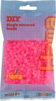 Malte Haaning Plastic A/S Hama® Bügelperlen Midi - Neion Fuchsia 1000 Perlen.