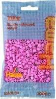 Malte Haaning Plastic A/S Hama® Bügelperlen Midi - Pastell Pink 1000 Perlen.