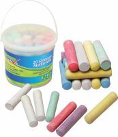 VEDES Großhandel GmbH - Ware Outdoor active Straßenmalkreide im Eimer, 20 Stück