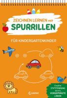 Loewe Verlag GmbH Zeichnen lernen mit Spurrillen - Für Kindergartenkinder