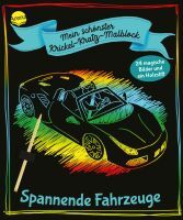 Arena Verlag Honnen, Falko: Mein schönster Krickel-Kratz-Malblock  Spannende Fahrzeuge