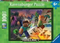Ravensburger Kinderpuzzle Minecraft 100 Teile XXL Puzzles