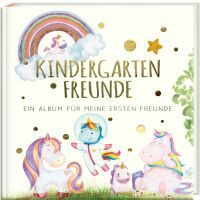 Paperish Verlag GmbH Kindergartenfreunde  EINHORN: ein Album für meine ersten Freunde (Freundebuch 