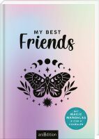 Ars Edition GmbH My Best Friends | Freundebuch mit Magic Mandalas