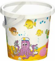 VEDES Großhandel GmbH - Ware Outdoor active Eimer transparent ''Octopus'', #17x16 cm