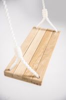 NHF GbR Brettschaukel Holz gerade ca. 48 x 15 cm