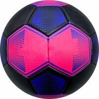 VEDES Großhandel GmbH - Ware New Sports Fußball schwarz/pink, Größe 4 unaufgeblaswen
