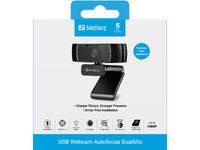 SANDBERG USB Webcam Autofocus DualMic (134-38)