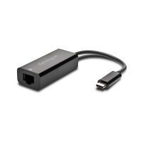 Kensington CA1100E USB-C to Ethernet Adapter - Wired - USB Type-C - Ethernet - 1000 Mbit/s - Black