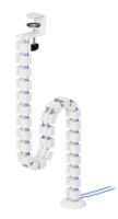 NEOMOUNTS BY NEWSTAR NEOMOUNTS Cable Spine Organizer for sit/stand desk frames clamp mounted white (