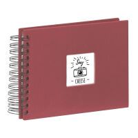 Hama Spiral Album "Fine Art" - burgundy - 17x22/50 - Red - 10 x 15 - 13 x 18 - 170 mm - 220 mm
